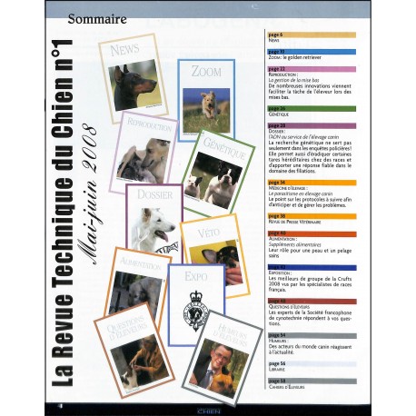 LA REVUE TECHNIQUE DU CHIEN |Premier Numéro