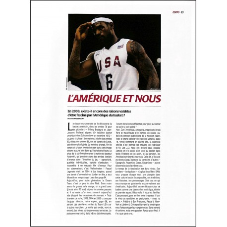 BAM BasketNewsAmerica |Premier Numéro