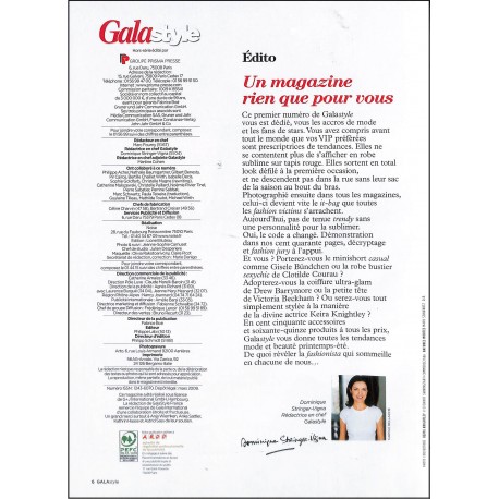 GALA STYLE |Premier Numéro