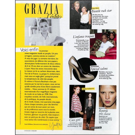 GRAZIA |Premier Numéro