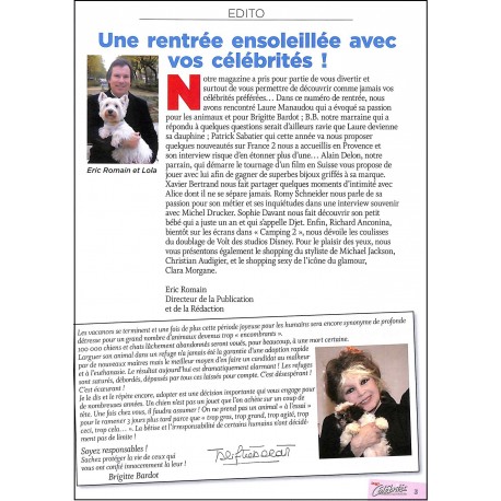 DOGGY CÉLÉBRITÉS |Premier Numéro