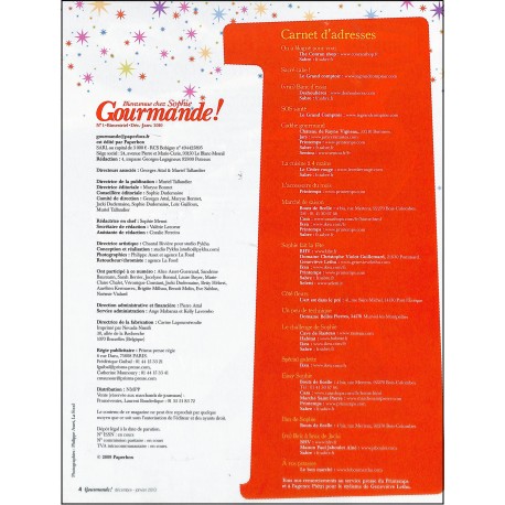 GOURMANDE! |Premier Numéro