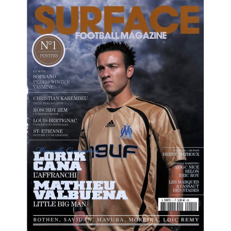 SURFACE FOOTBALL MAGAZINE |Premier Numéro