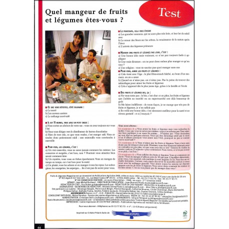 FRUITS & LÉGUMES MAGAZINE |Premier Numéro
