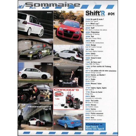 SHIFT'R |Premier Numéro