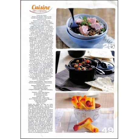 CUISINE DES COPAINS |Premier Numéro
