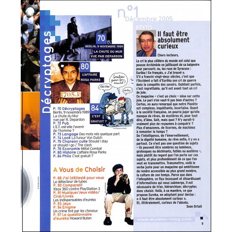 EURÊKA |Premier Numéro