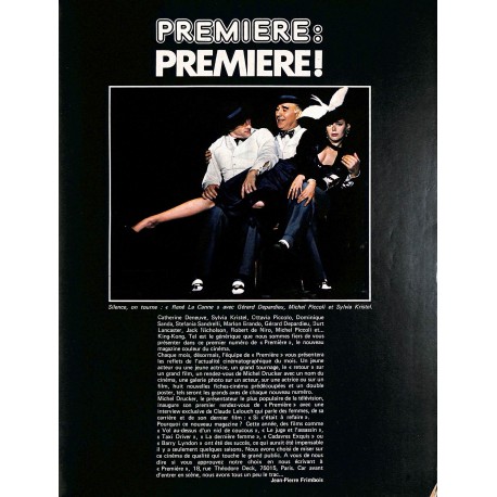 PREMIÈRE |Premier Numéro