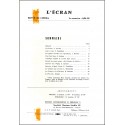 L'ECRAN |Premier Numéro