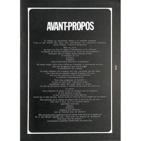 MISE AU POINT |Premier Numéro