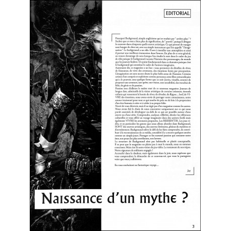 BACKGROUND |Premier Numéro