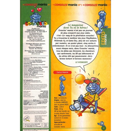 CONSOLES MANIA |Premier Numéro
