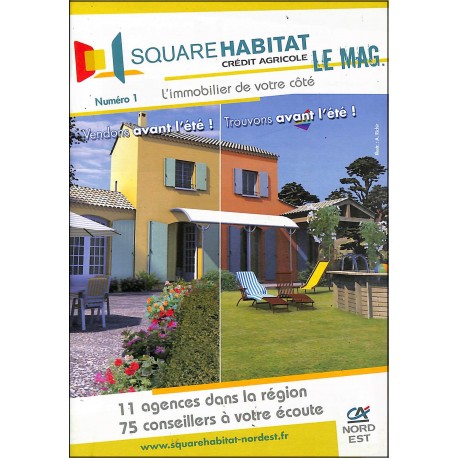 SQUARE HABITAT LE MAG |Premier Numéro