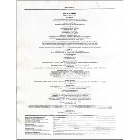 MONOPOL |Premier Numéro