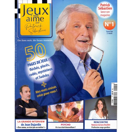JEUX VOUS AIME PAR PATRICK SÉBASTIEN |Premier Numéro