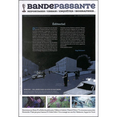 BANDE PASSANTE |Premier Numéro