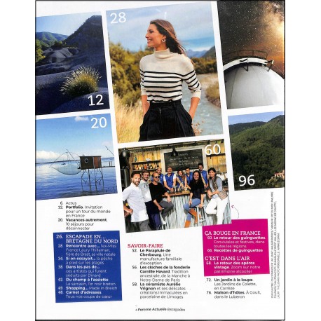 FEMME ACTUELLE ESCAPADES |Premier Numéro