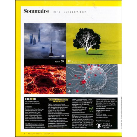 EPSILOON |Premier Numéro