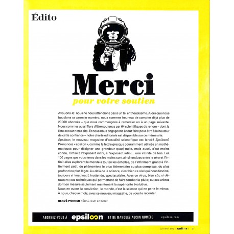 EPSILOON |Premier Numéro