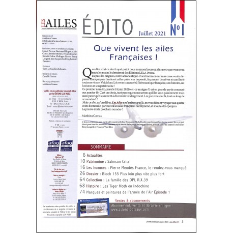 LES AILES |Premier Numéro