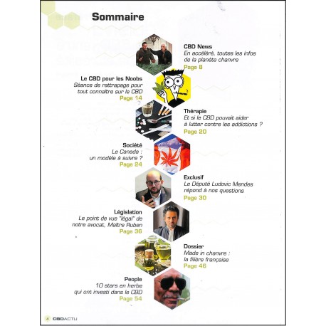 CBD ACTU |Premier Numéro