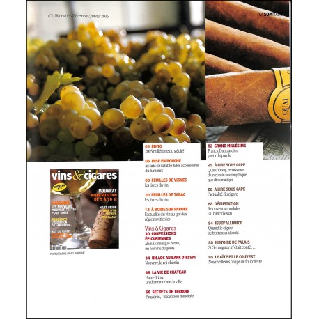 vins & cigares |Premier Numéro