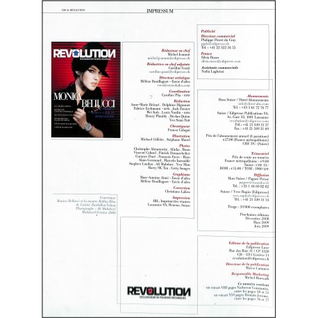 RÉVOLUTION |Premier Numéro