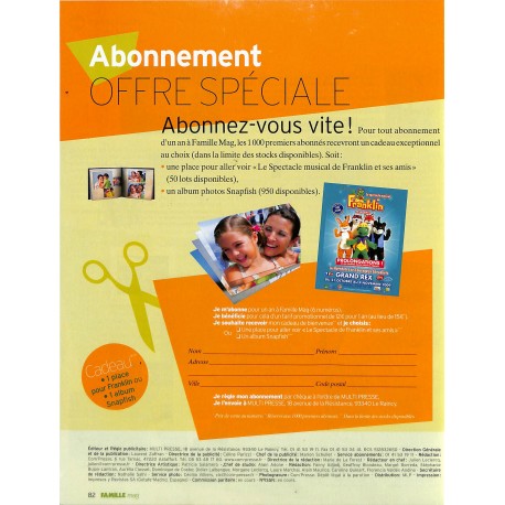 FAMILLE MAG |Premier Numéro