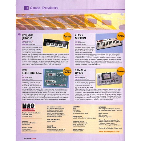 M.A.O magazine |Premier Numéro