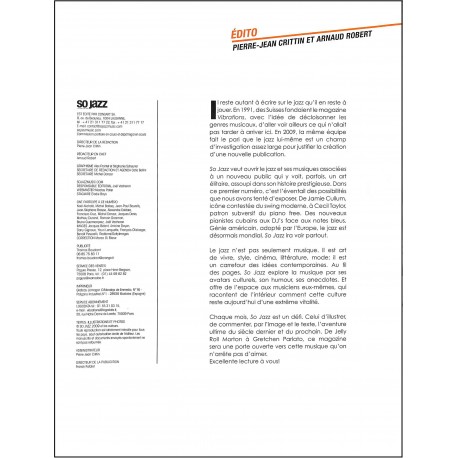 SO JAZZ |Premier Numéro