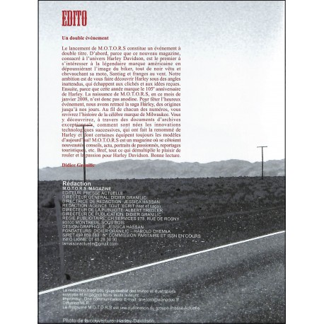 M.O.T.O.R.S |Premier Numéro