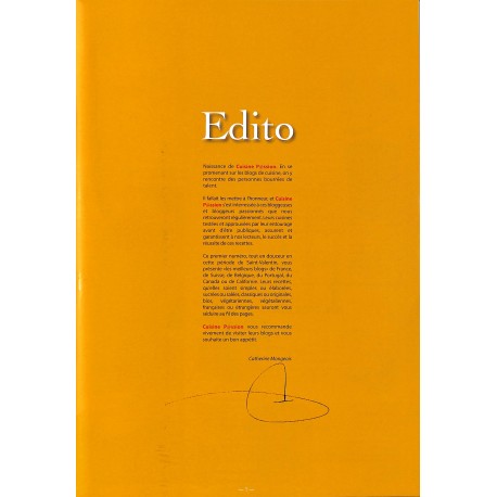 CUISINE PASSION |Premier Numéro