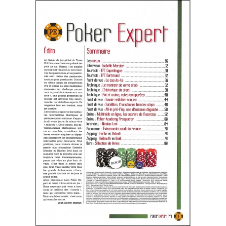 POKER EXPERT |Premier Numéro