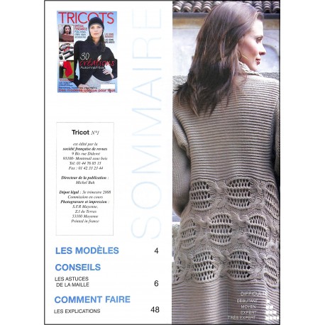 TRICOTS |Premier Numéro