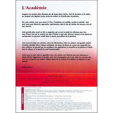 PEINTURE POUR TOUS |Premier Numéro