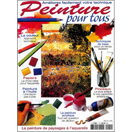 PEINTURE POUR TOUS |Premier Numéro