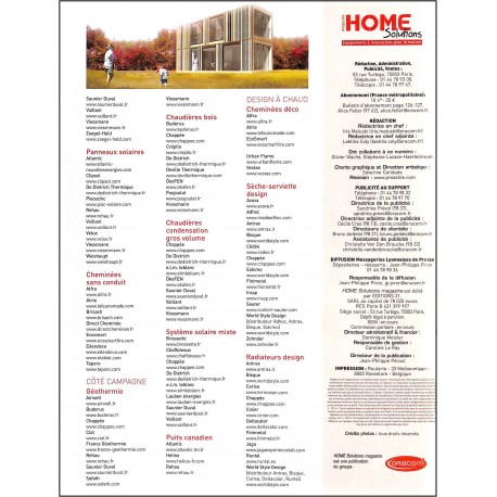 HOME SOLUTIONS MAGAZINE |Premier Numéro