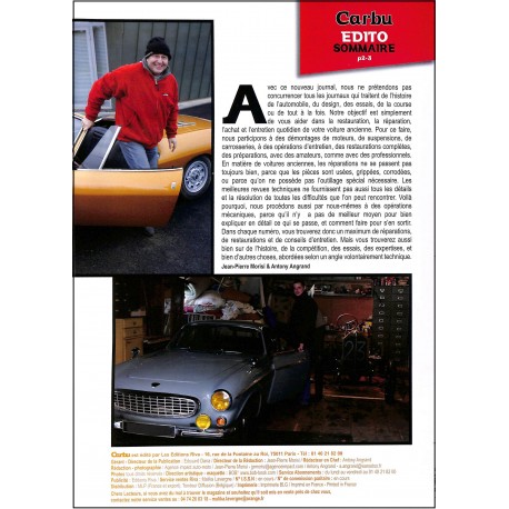 CARBU |Premier Numéro