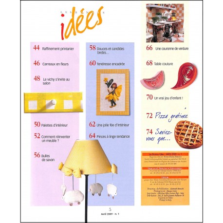 LES BONNES IDÉES |Premier Numéro