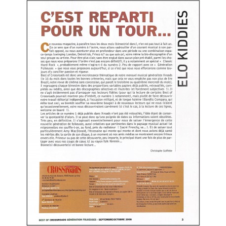 BEST OF CROSSROADS |Premier Numéro