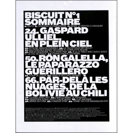 BISCUIT |Premier Numéro