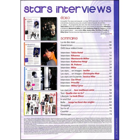 STARS INTERVIEWS |Premier Numéro