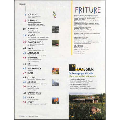 FRITURE |Premier Numéro