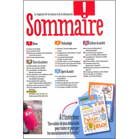 C'EST PAS SORCIER |Premier Numéro