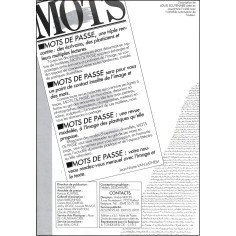 MOTS DE PASSE |Premier Numéro 2