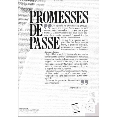 MOTS DE PASSE |Premier Numéro