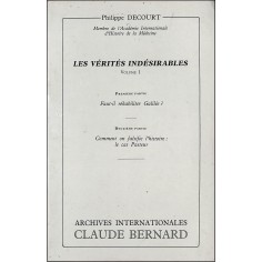 LES VÉRITÉS INDÉSIRABLES |Premier Numéro