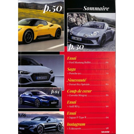 L'AUTO-PRESTIGE |Premier Numéro