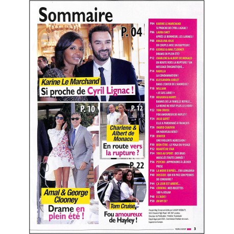 PEOPLE MAG SCOOP |Premier Numéro