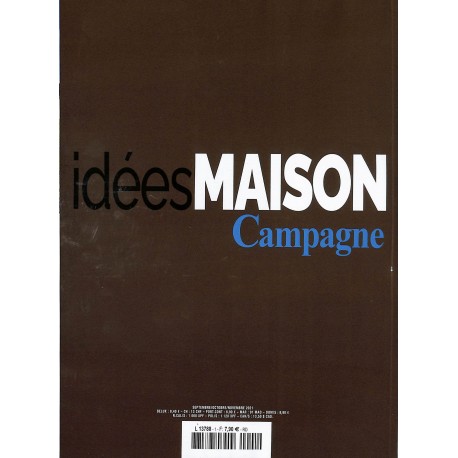 IDÉES MAISON CAMPAGNE |Premier Numéro